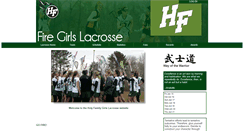 Desktop Screenshot of girlslacrosse.hfchs.org